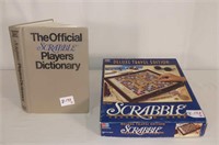 Travel Scrabble and Official Players Scrabble