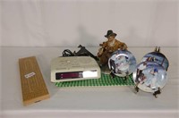 Crib Board, Clock Radio, Plate Stands, Mini
