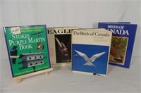 4 Hardcovered Bird Books