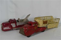2 Vintage Toy Trucks