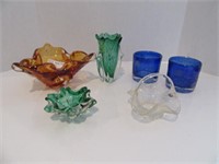 ART GLASS LOT