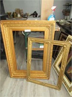 2 LARGE PICTURE FRAMES
