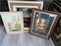 3 LARGE PICTURE FRAMES