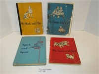 4 DICK AND JANE BOOKS
