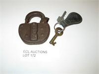 CPR CANADIAN PACIFIC LOCK AND KEY