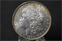 1890-O Uncirculated Morgan Silver Dollar Gem Toned