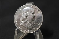 1963 Proof Franklin Silver Half Dollar