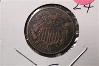 1871 2 Cent Piece