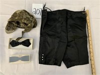 CHILDS PANTS / HAT / 2BOW TIES
