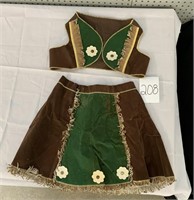 CHILDS COWGIRL COSTUME