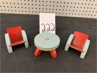 DOLL SIZE PATIO FURNITURE