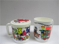 Walt Disney Products Child's Mugs