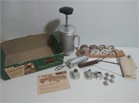 Vintage Cookie and Pastry Press