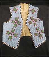 Vintage beaded vest