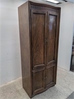Drexel tall mirrored cabinet