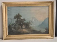 Early 1900s oil painting