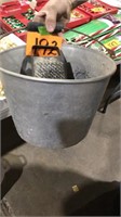 Aluminum bucket and grater