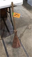 Straw decorative broom