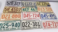 1940-80s Minnesota Dealer License Plates Etc