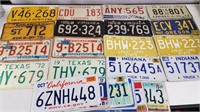 Vintage and Newer US License Plates