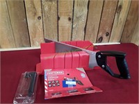Craftsman Clamping Miter Box With Saw