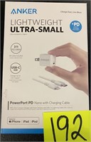 Anker ultra small power-port PD nano chargingcable