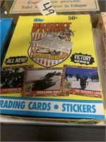 DESERT STORM TRADING CARDS-FULL BOX