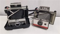 Polaroid 220 and 335 Cameras with Cases