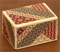 New Yosegi Mosaic Secret Wooden Puzzle Box -