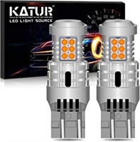NEW - KATUR 7443 T20 992 W21/5W LED Bulbs Super