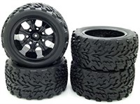 4X 1:10 RC Monster Truck Car Wheel Type Tires