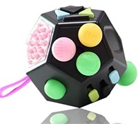 New 12 Sided Fidget Cube, Dodecagon Fidget Toy for