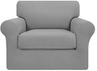 New- Easy-Going 2-Piece Stretch Sofa Slipcover