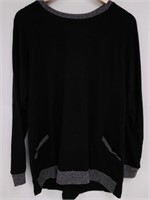 New- Women's sweatshirt black, XL, G