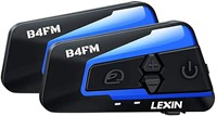 NEW - LEXIN 2pcs LX-B4FM Motorcycle Bluetooth