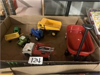 DIE CAST VEHICLES AND WAGON