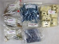 Electician Lot- Network Wall Boxes Fasteners