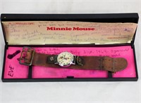 Bradley Minnie Mouse Wristwatch Swiss Made