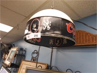 COORS MAN CAVE SWAG LAMP