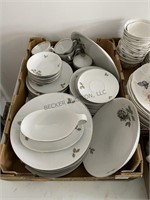 Wintering Finest Bavarian China, Made in Germany,