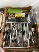 Assorted Silverware Sets - Butter Knives, Spoons,