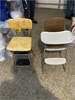 2 Vintage High Chairs