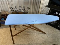 Vintage, collapsible ironing board