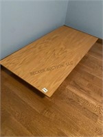 Homemade, oak, tabletop workspace 48X24X5