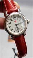 M&W Leather Band Ladies Watch