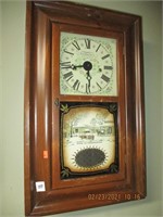 New England Clock Co. Wall Key Clock