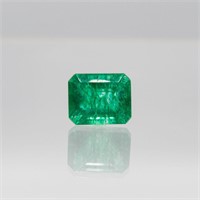 Gorgeous Certified 11.12 Ct Colombian Emerald