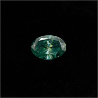 Lab Created 6.34CT GREEN DIAMOND