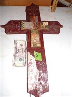 Wood/stone Cross