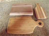 Misc Wooden cutting boards lot